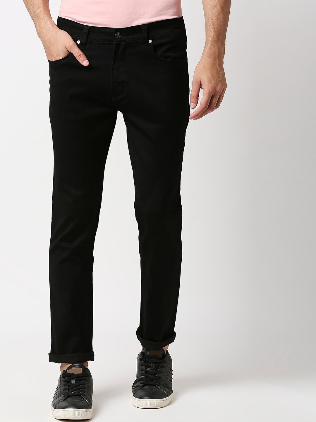

High Star Men Black Slim Fit Jeans
