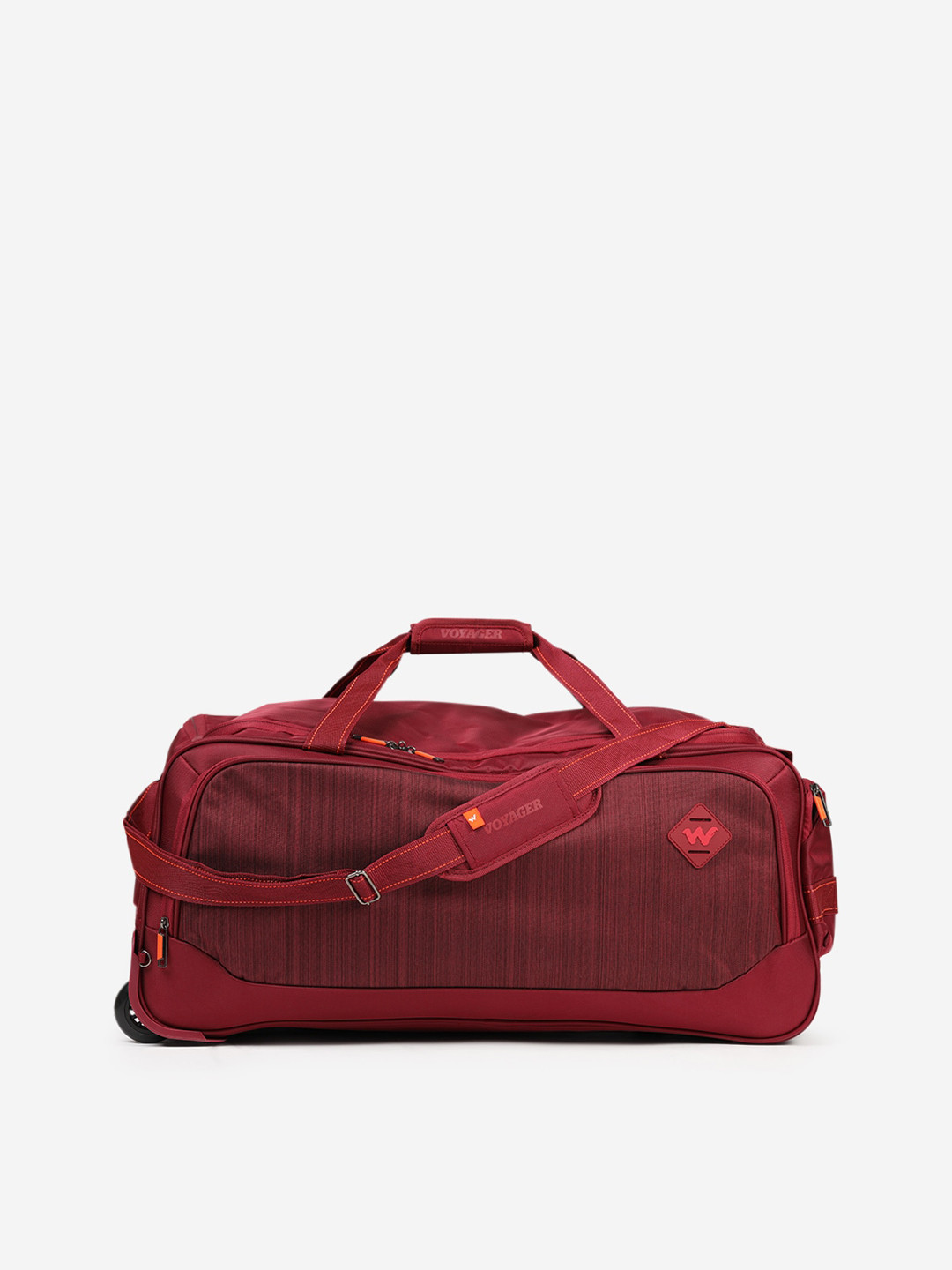 

Wildcraft Caster Solid Large Trolley Bag, Red