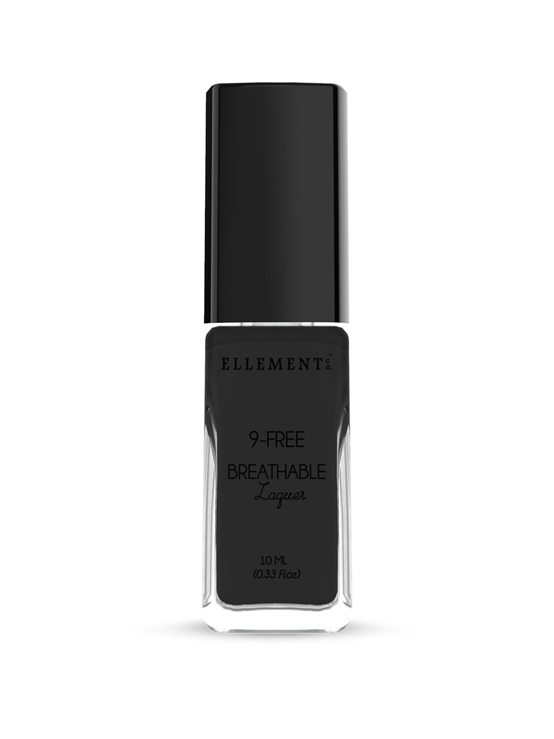 

ELLEMENT CO. 9-Free Breathable Nail Lacquer - Wild Thoughts - 10 ml, Black