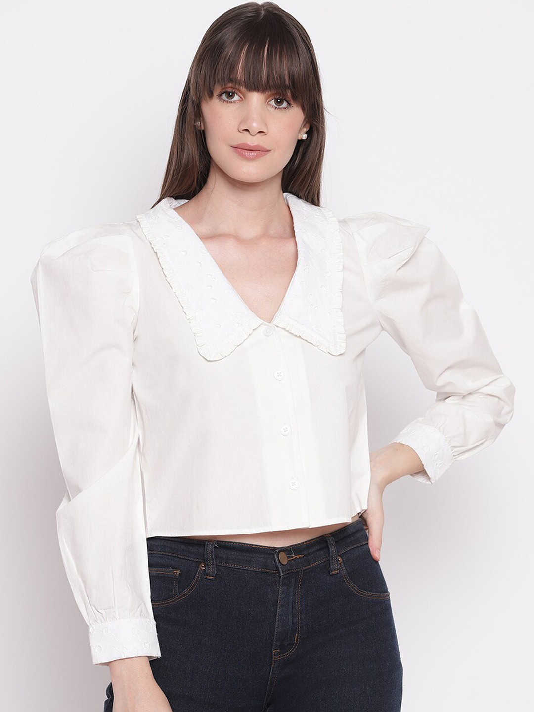 

sandy AND ritz Women White Sustainable Casual Shirt