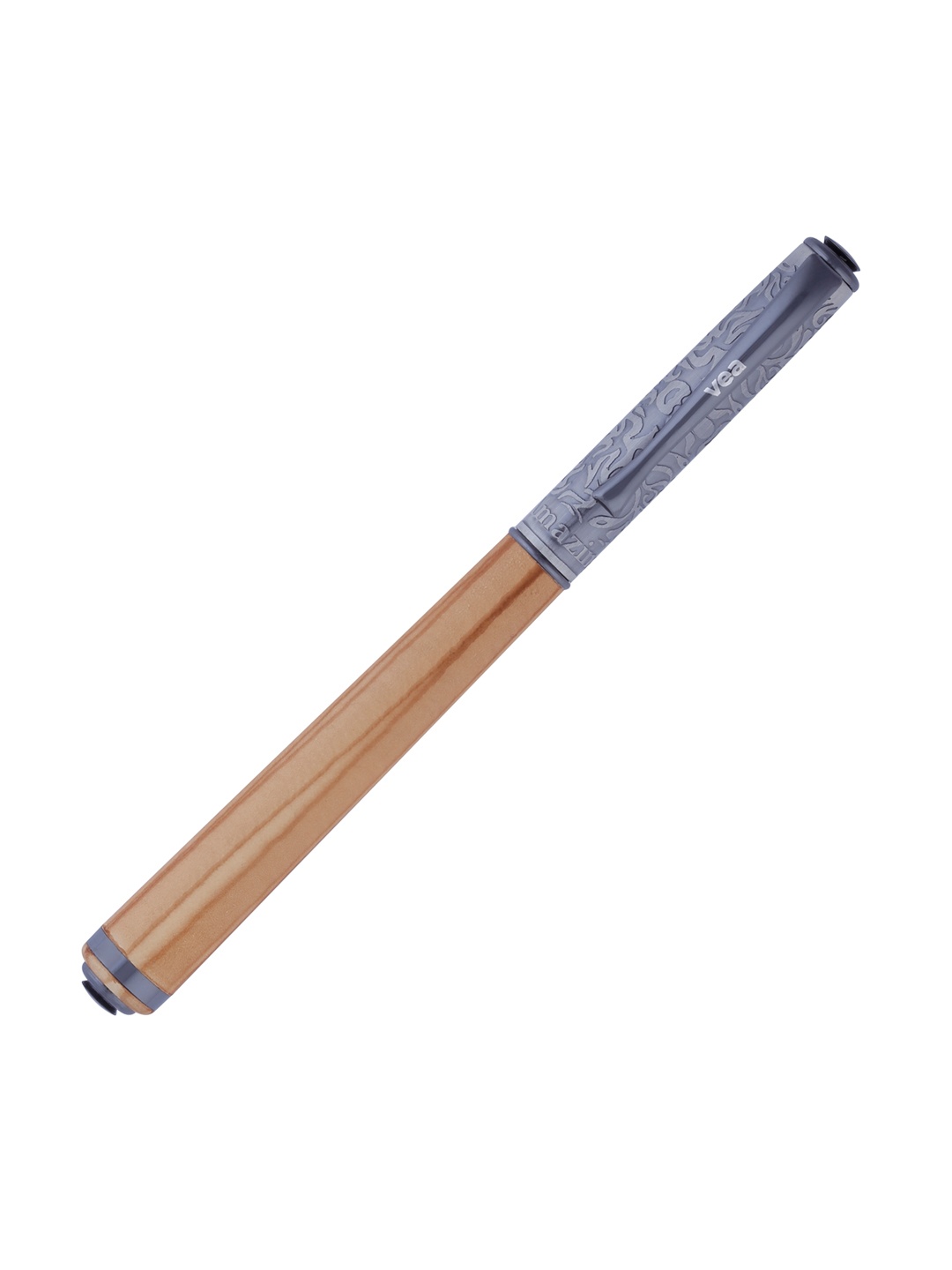 

VEA Brown & Silber-Toned Solid Wooden Antique Rollerball Pen