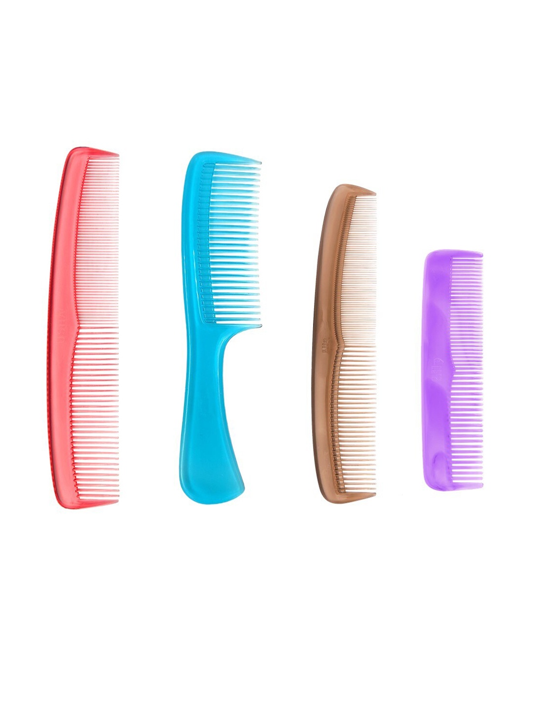 

LILY Multicoloured Set of 4 Combs, Multi