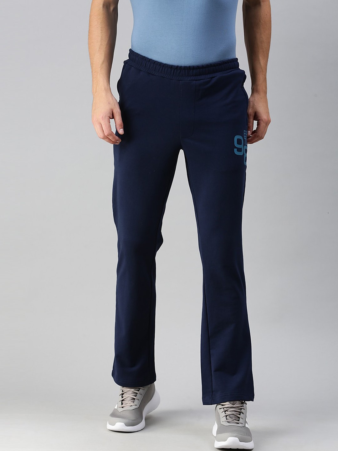 

Wildcraft Men Navy Blue Solid Track Pants