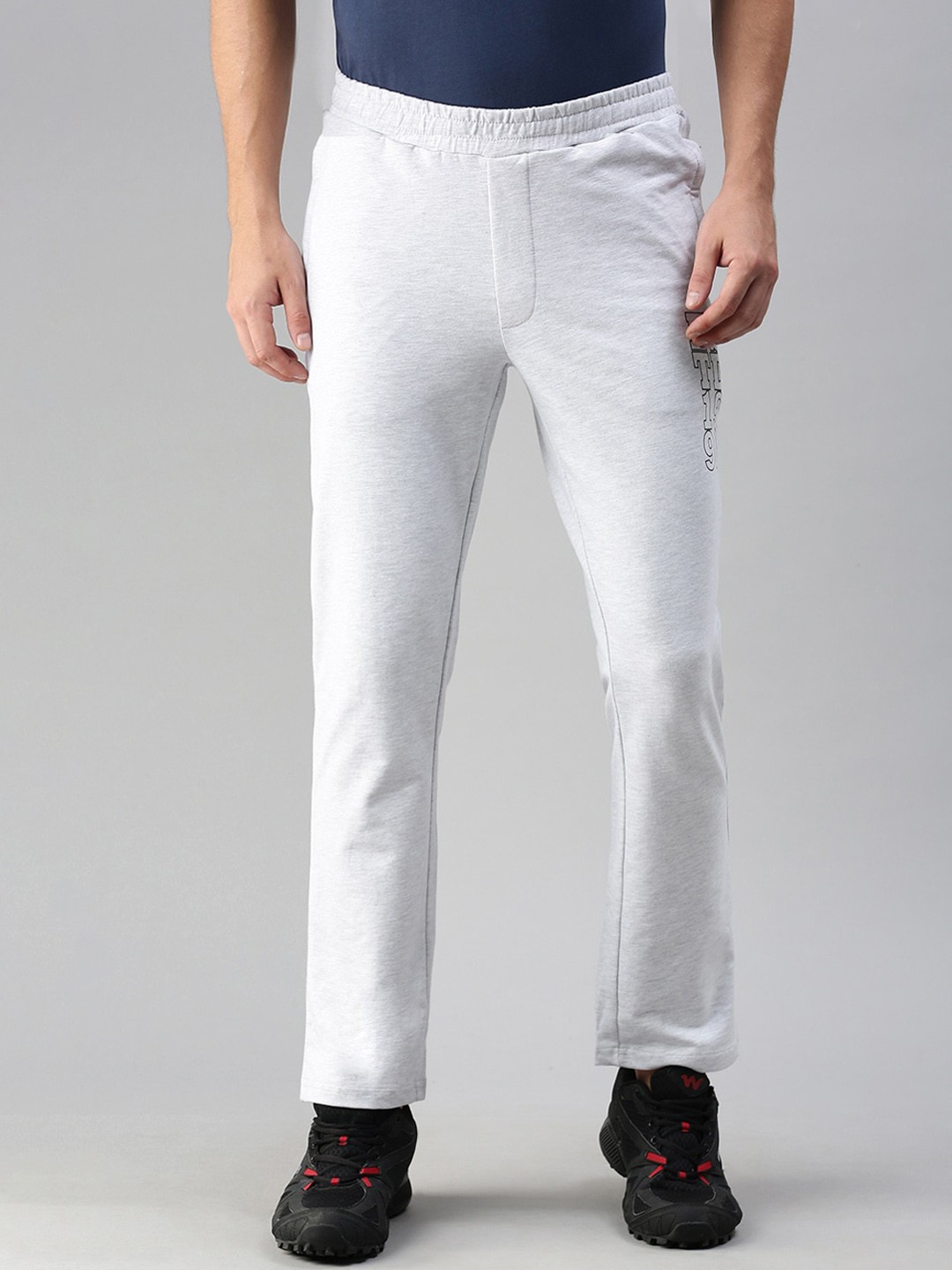 

Wildcraft Men White Solid Track Pants