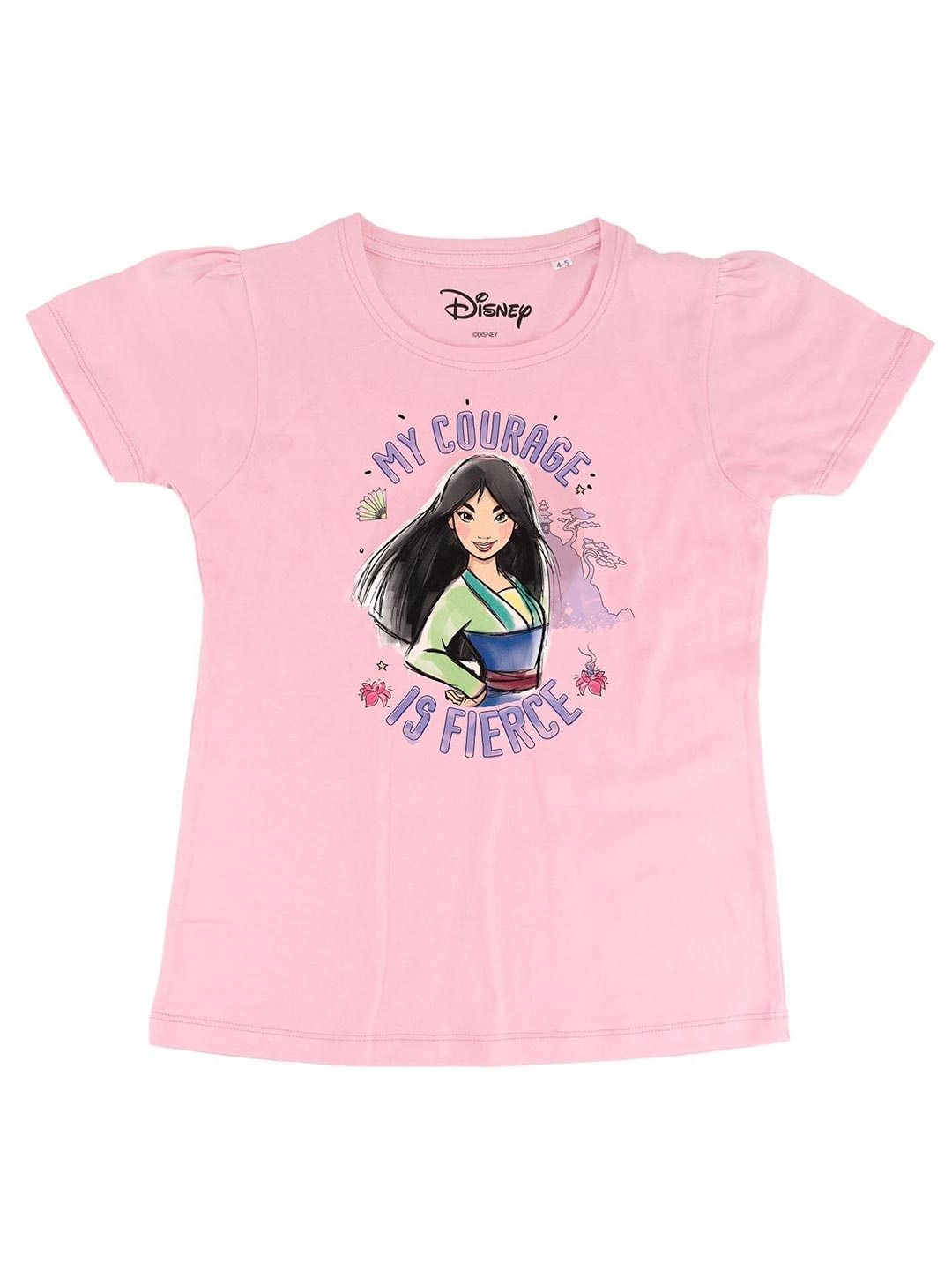 

Disney by Wear Your Mind Pink Regular Top