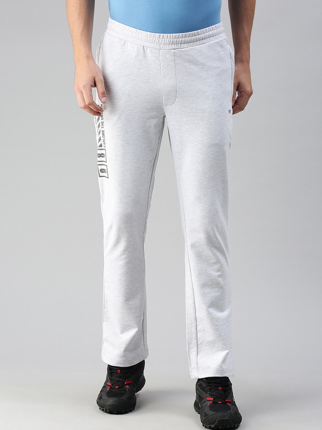 

Wildcraft Men White Solid Track Pants