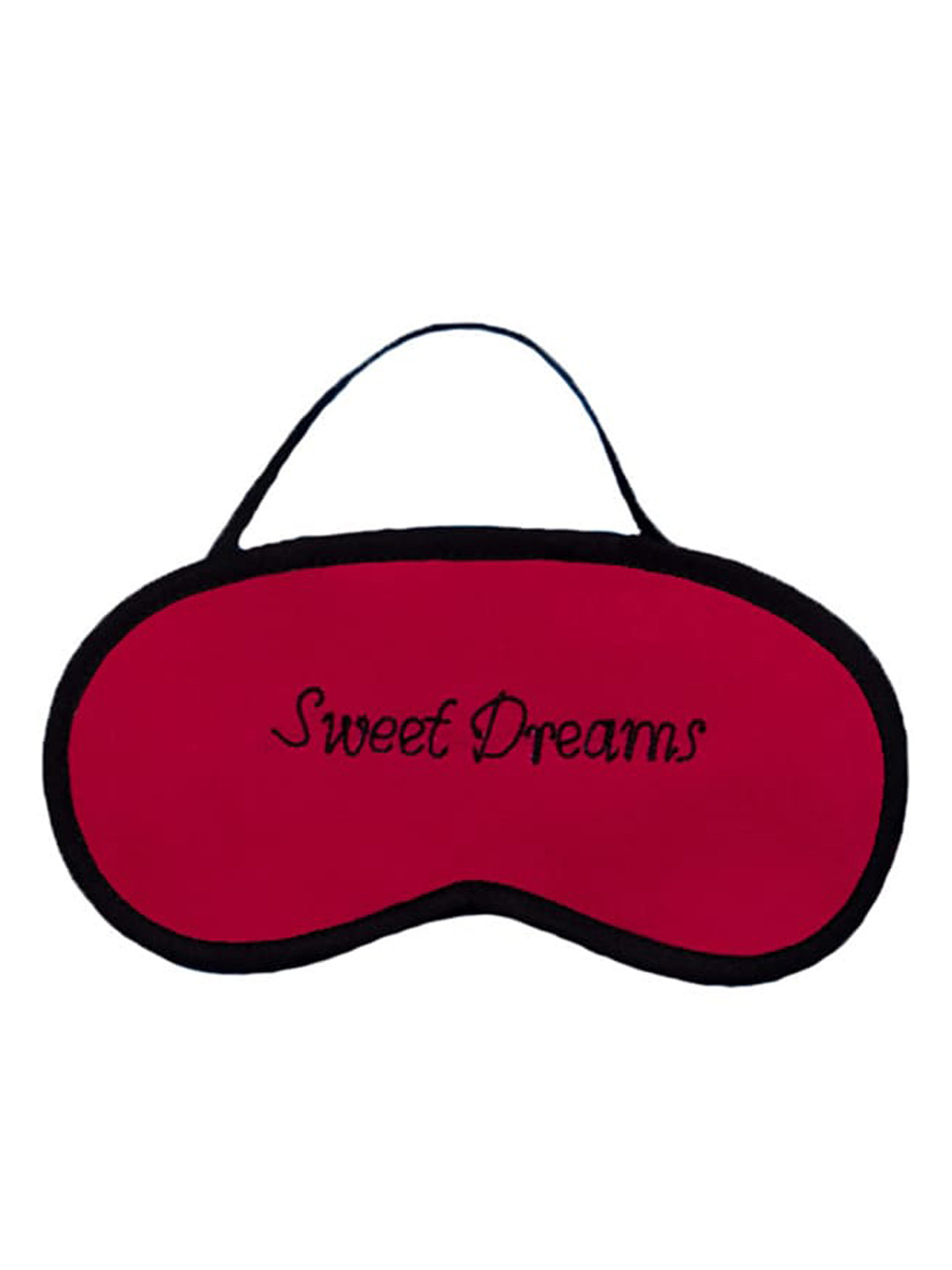 

BandBox Unisex Pink & Black Embroidered Cotton Eye Mask