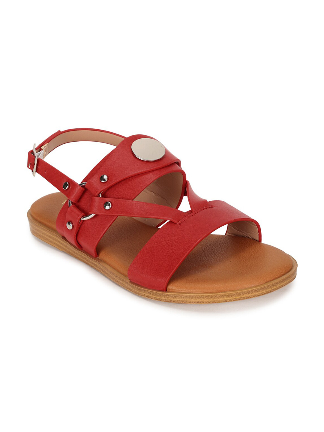 

Allen Solly Woman Women Red Open Toe Flats