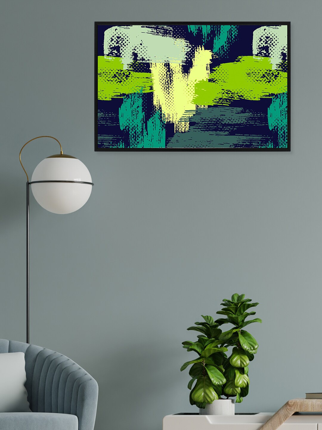 

nest ART Multicoloured Abstract Framed Wall Art, Multi