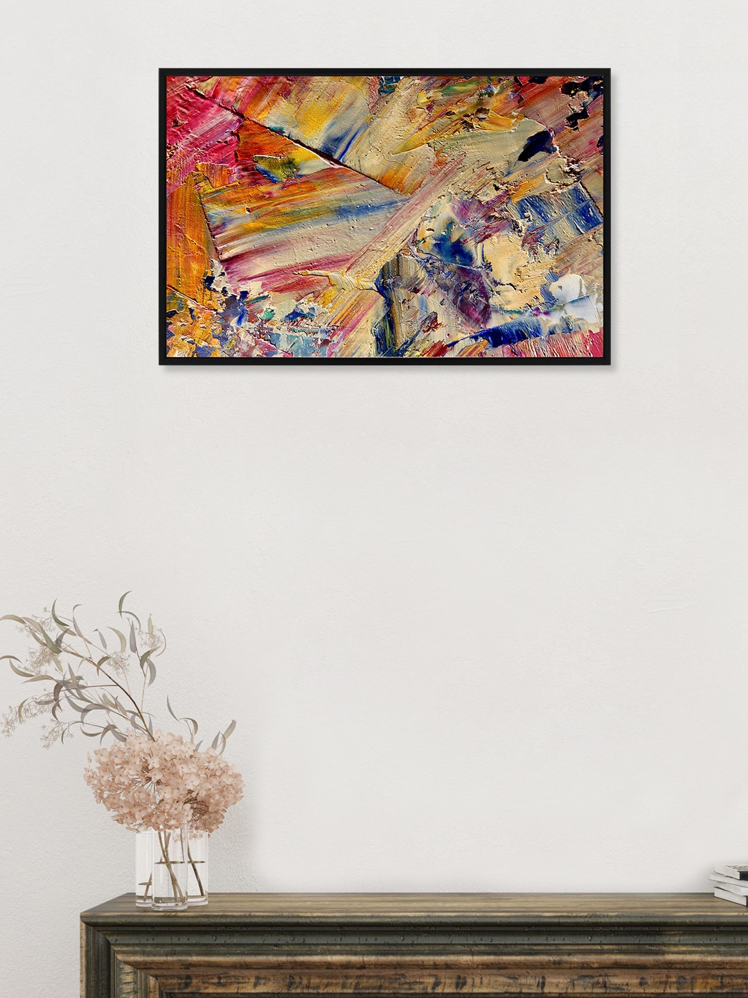 

nest ART Multicoloured Abstract Painting Wall Art, Multi