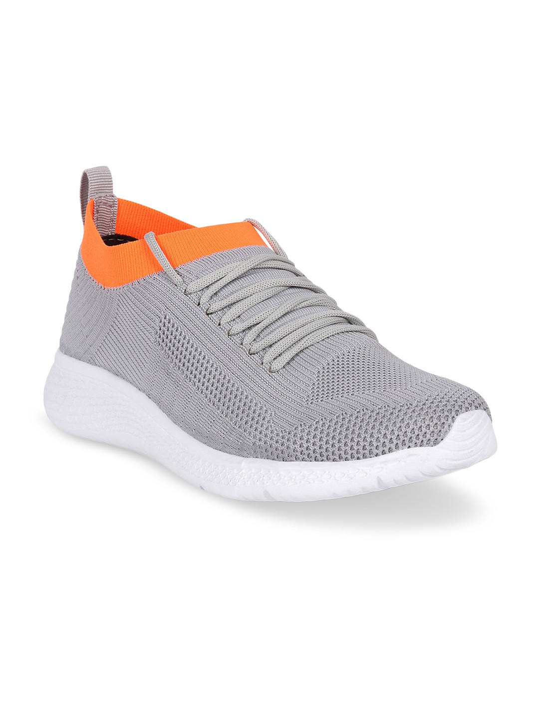 

M7 by Metro ut Men Grey Woven Design Sneakers
