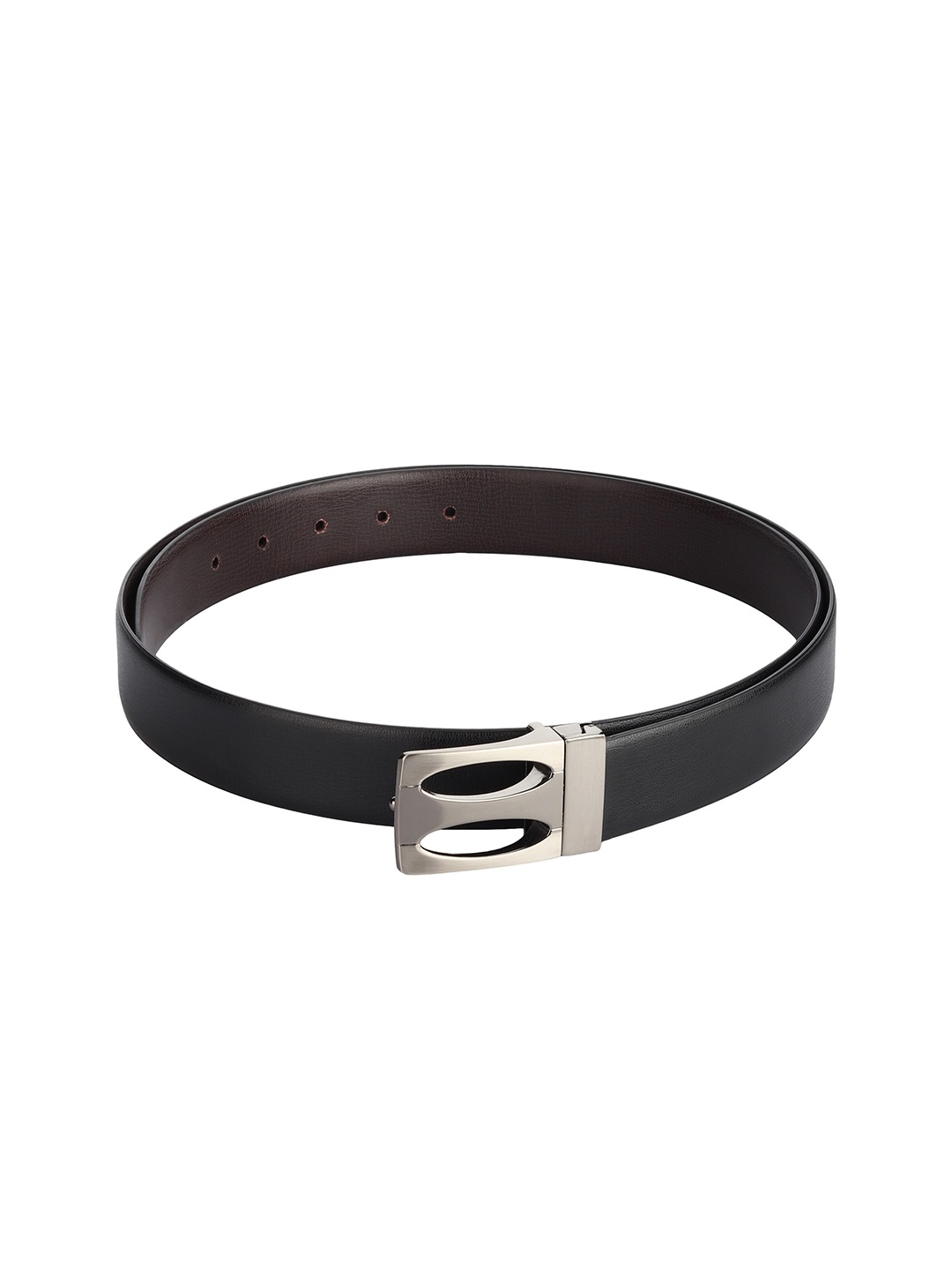 

Kastner Men Black Textured Reversible Formal Belt