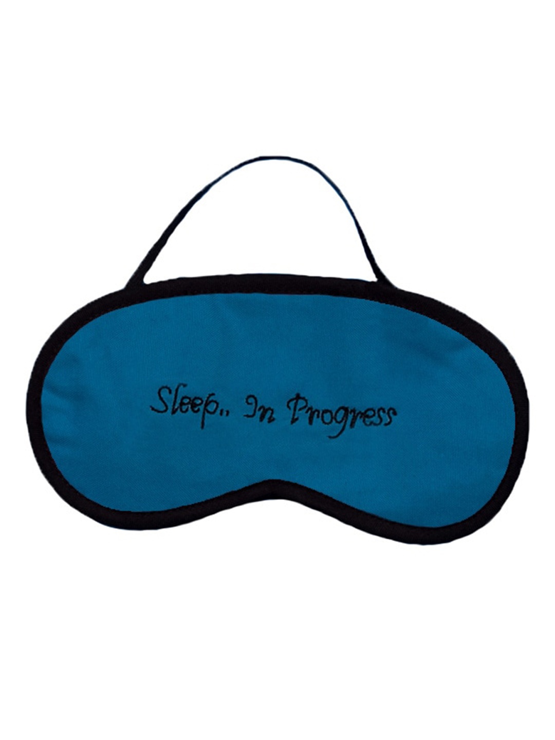 

BandBox Unisex Blue & Black Embroidered Eye Mask