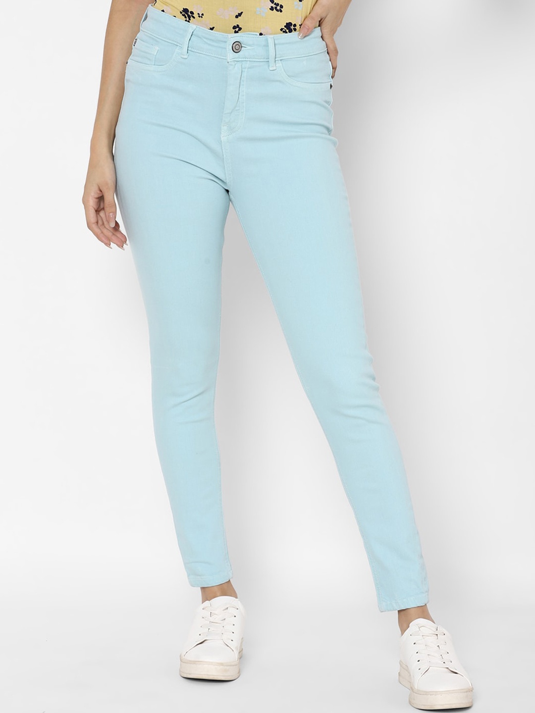 

Allen Solly Woman Women Blue Skinny Fit Stretchable Jeans