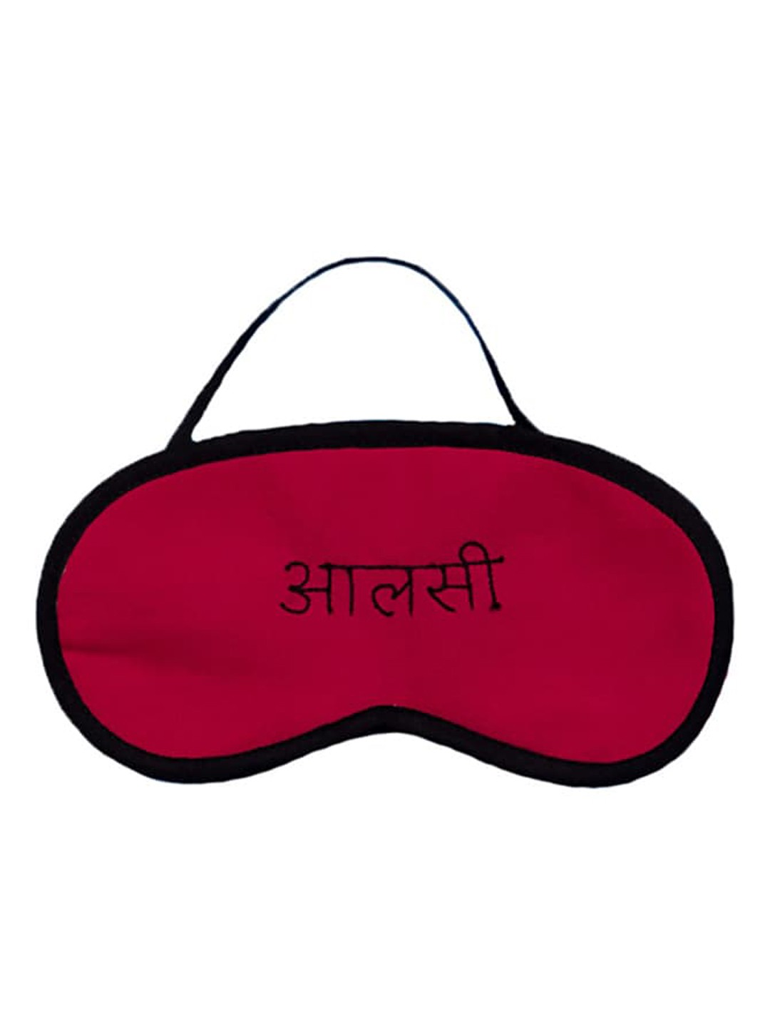 

BandBox Pink & Black Embroidered Soft Cotton Eye Mask