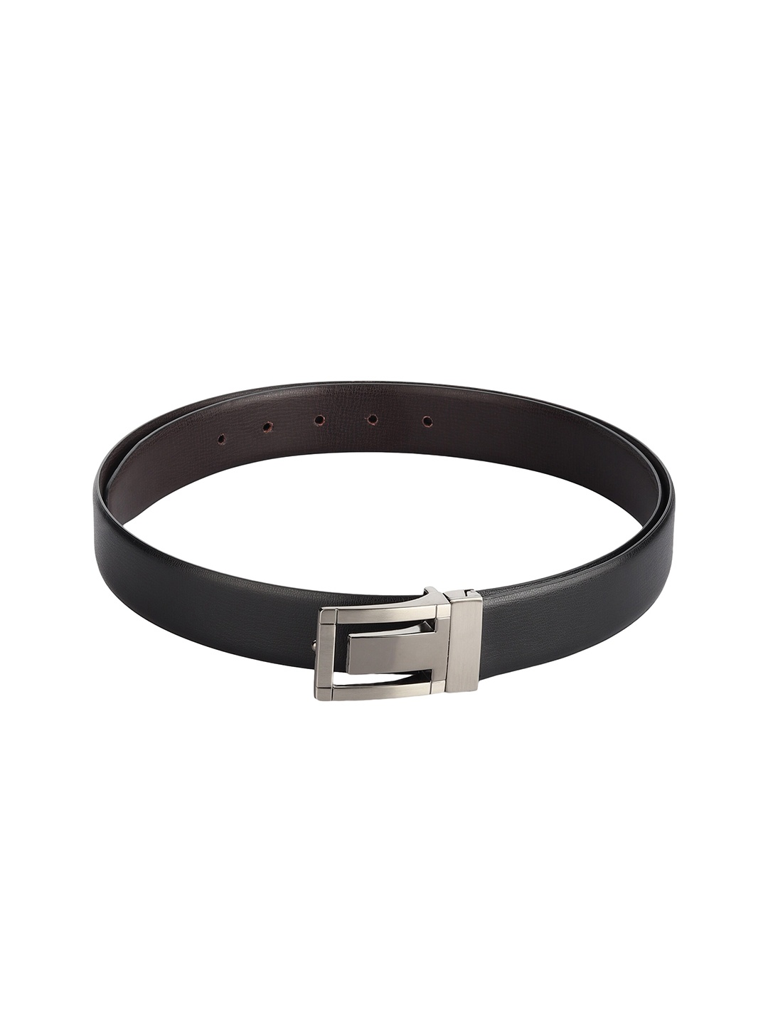 

Kastner Men Black Textured Reversible Belt