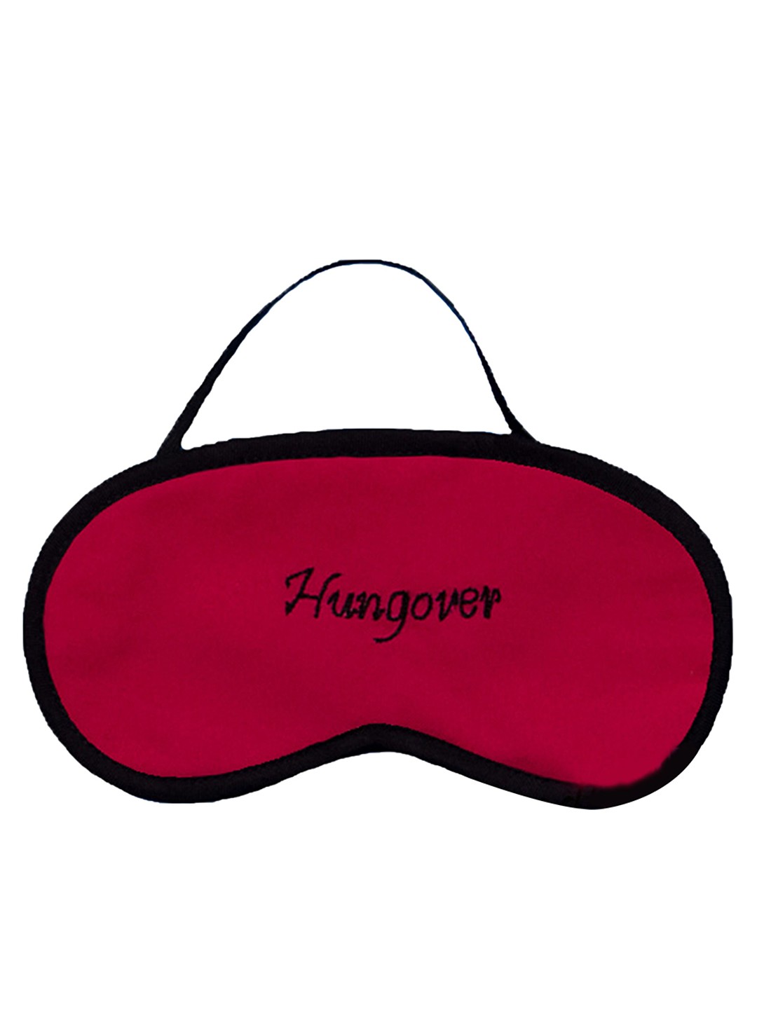 

BandBox Pink Hungover Embroidered Soft Cotton Eye Mask