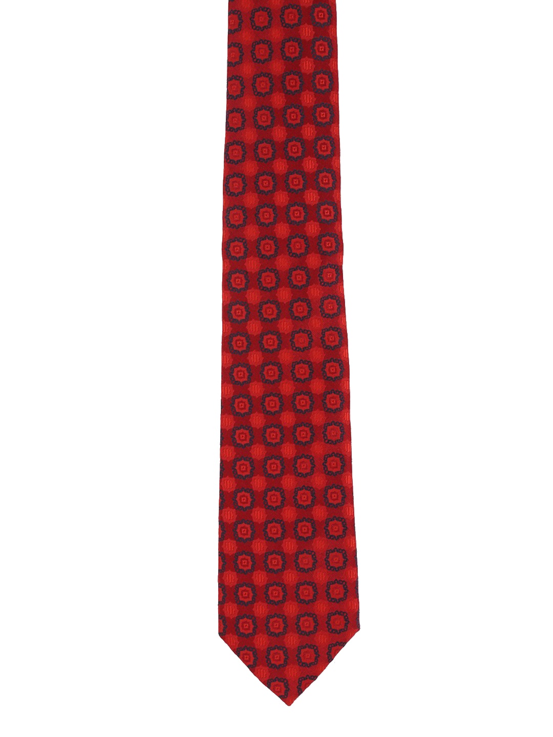 

Peter England Men Red & Black Patterned Accessory Gift Set
