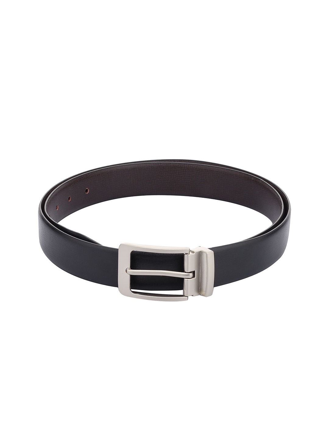 

Kastner Men Black Textured Reversible Formal Belt