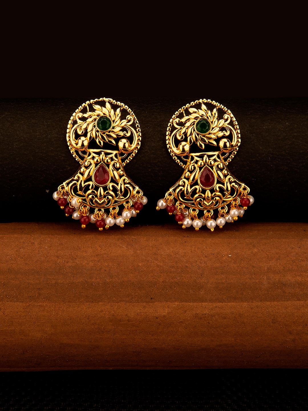 

Studio Voylla Gold-Plated Classic Studs Earrings
