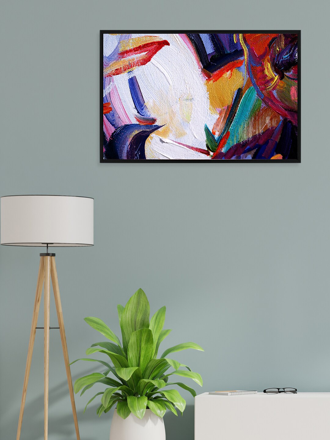 

nest ART Multicoloured Abstract Framed Wall Art, Multi