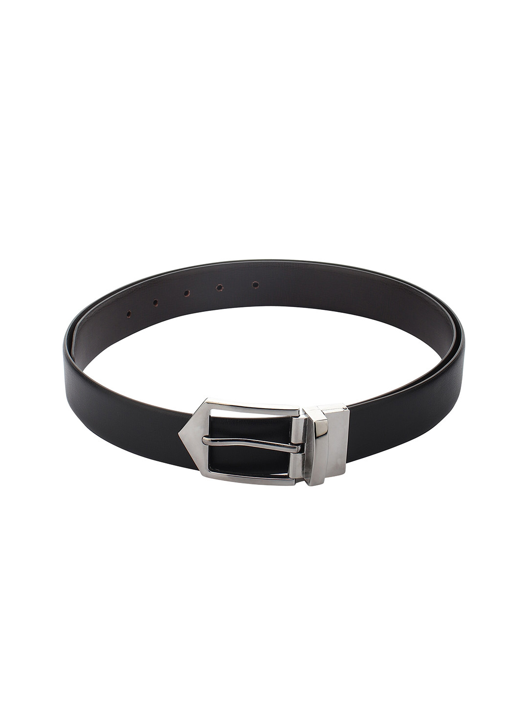 

Kastner Men Black Textured Reversible Formal Belt