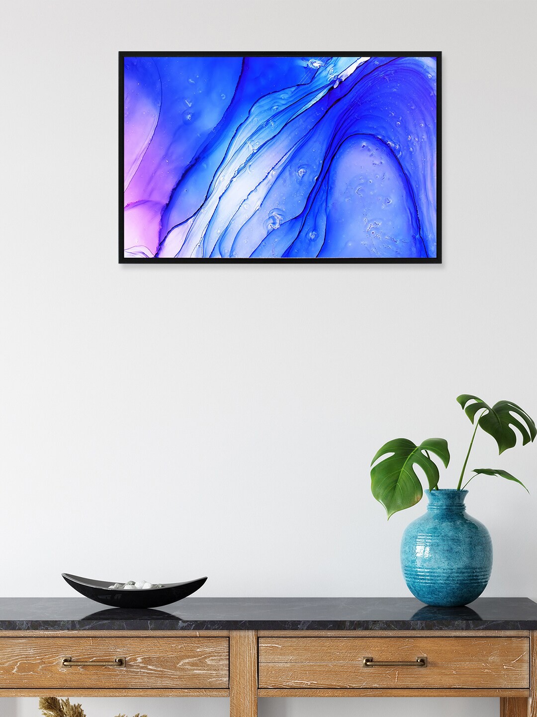

nest ART Multicoloured Abstract Painting Framed Wall Art, Multi