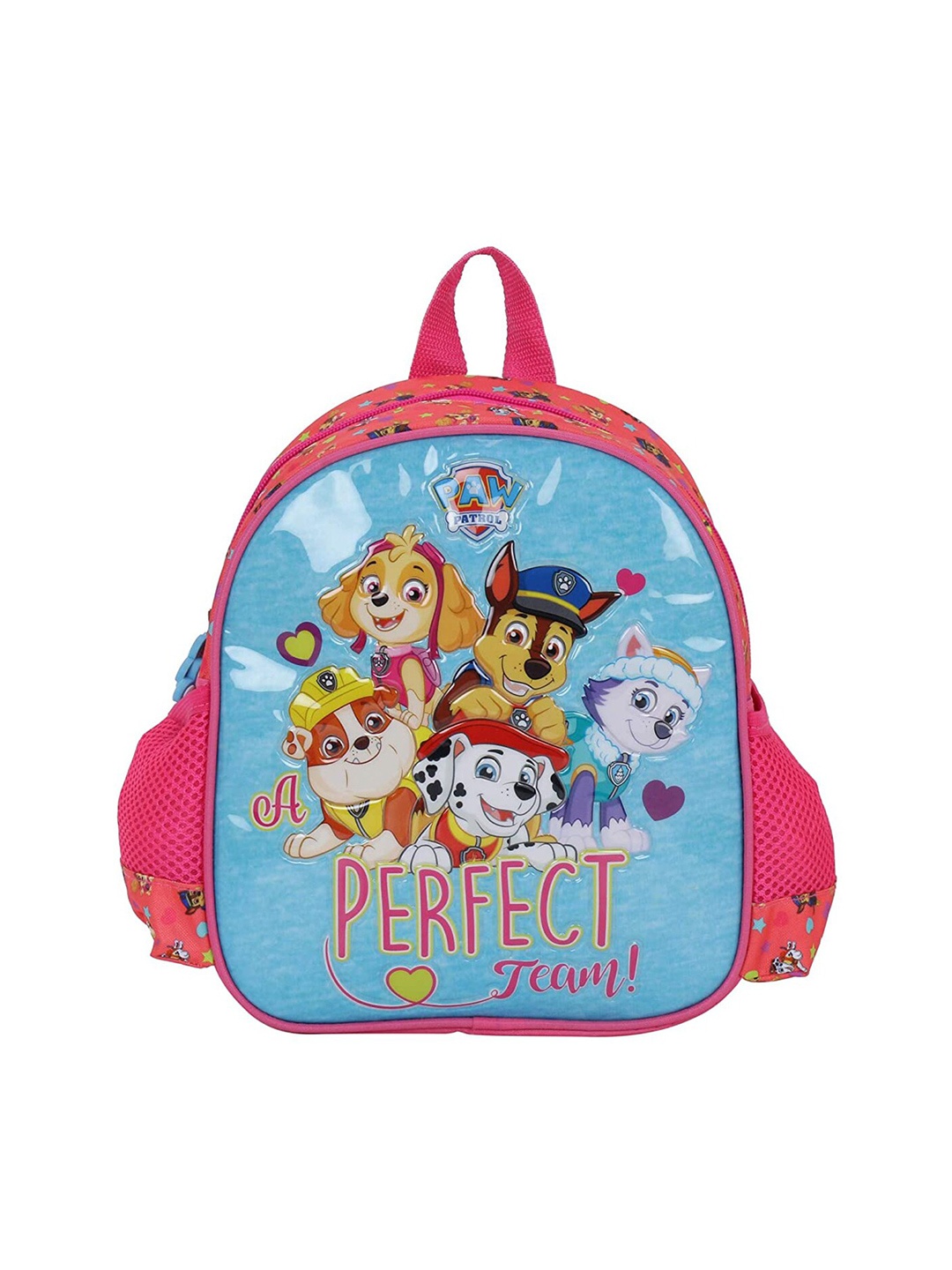 

PAW PATROL Unisex Kids Blue & Pink Graphic Backpack