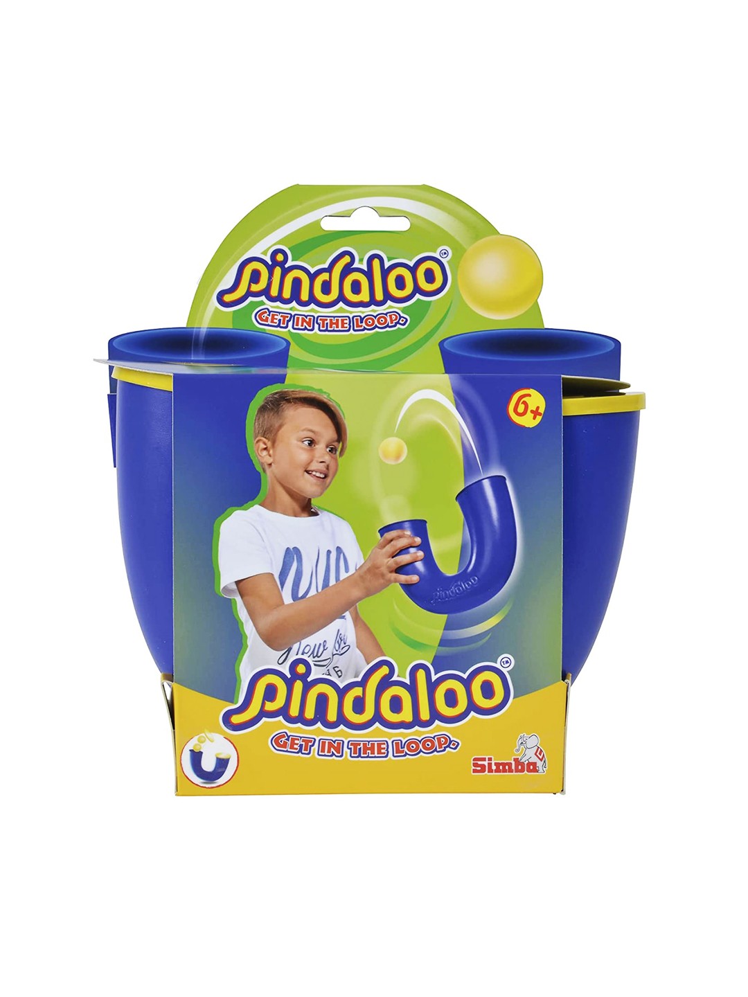 

Pindaloo Kids Blue & Yellow Solid Simba Juggling and Skill Activity Toy