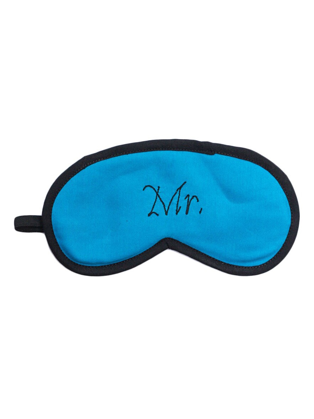 

BandBox Unisex Blue Embroidered Cotton Mr Eye Mask