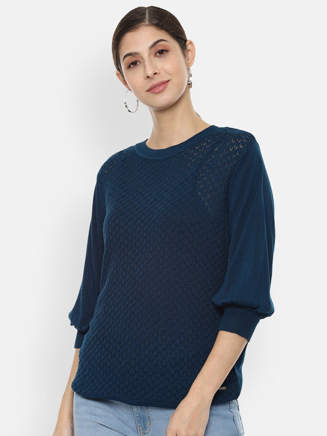 

Van Heusen Woman Blue Regular Top