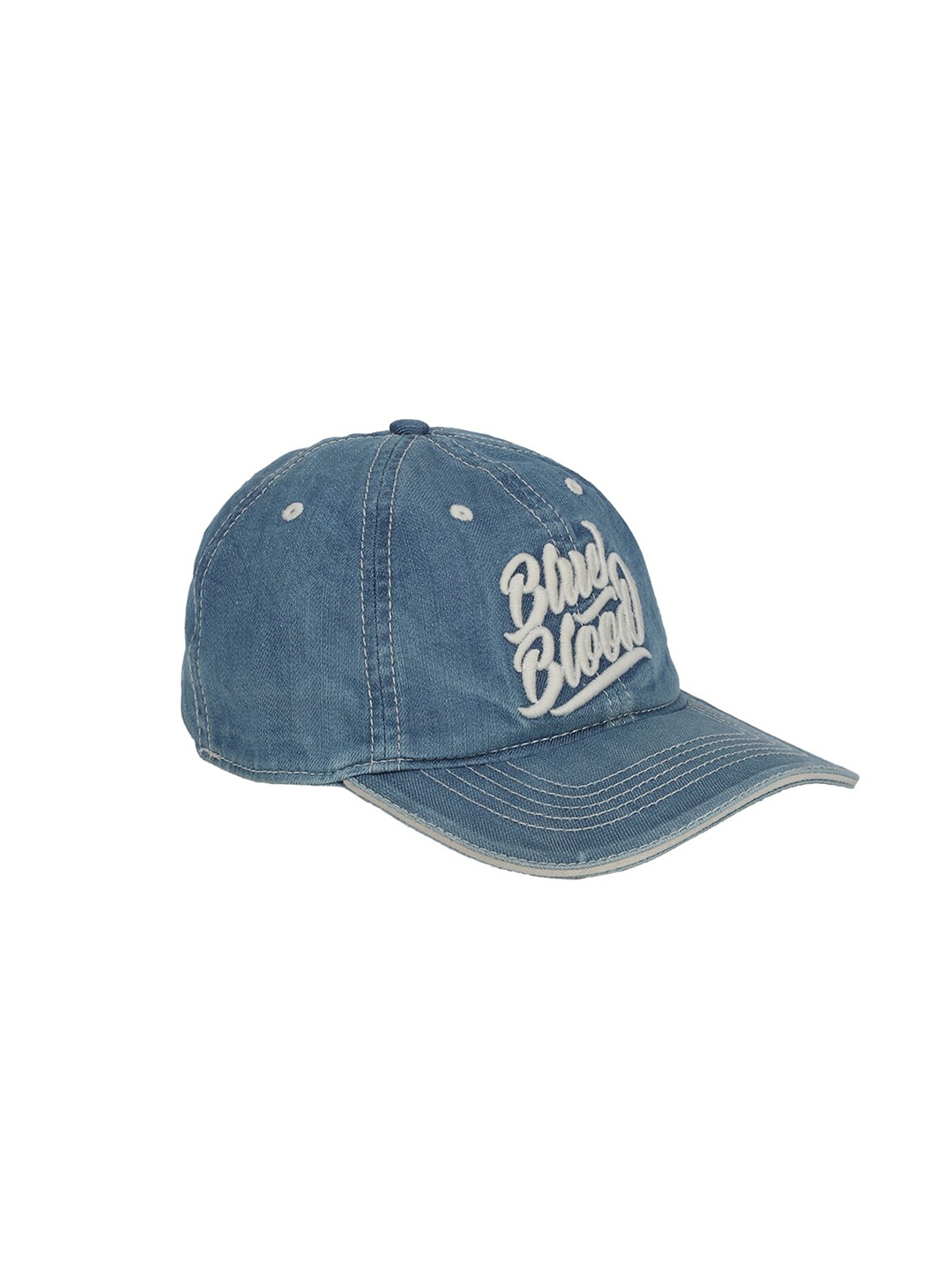

Peter England Men Blue & White Embroidered Baseball Cap