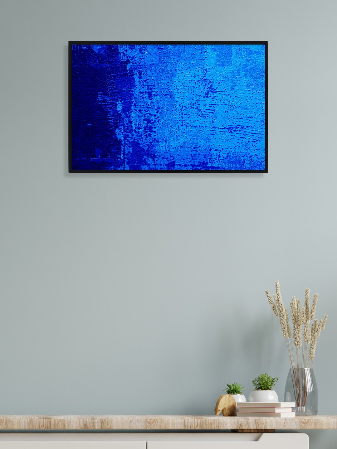 

nest ART Black Abstract Painted Framed Wall Art