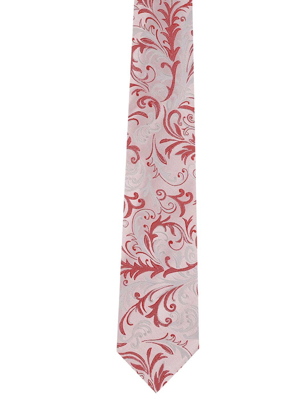

Peter England Men Pink & Red Woven-Design Floral Accessory Gift Set