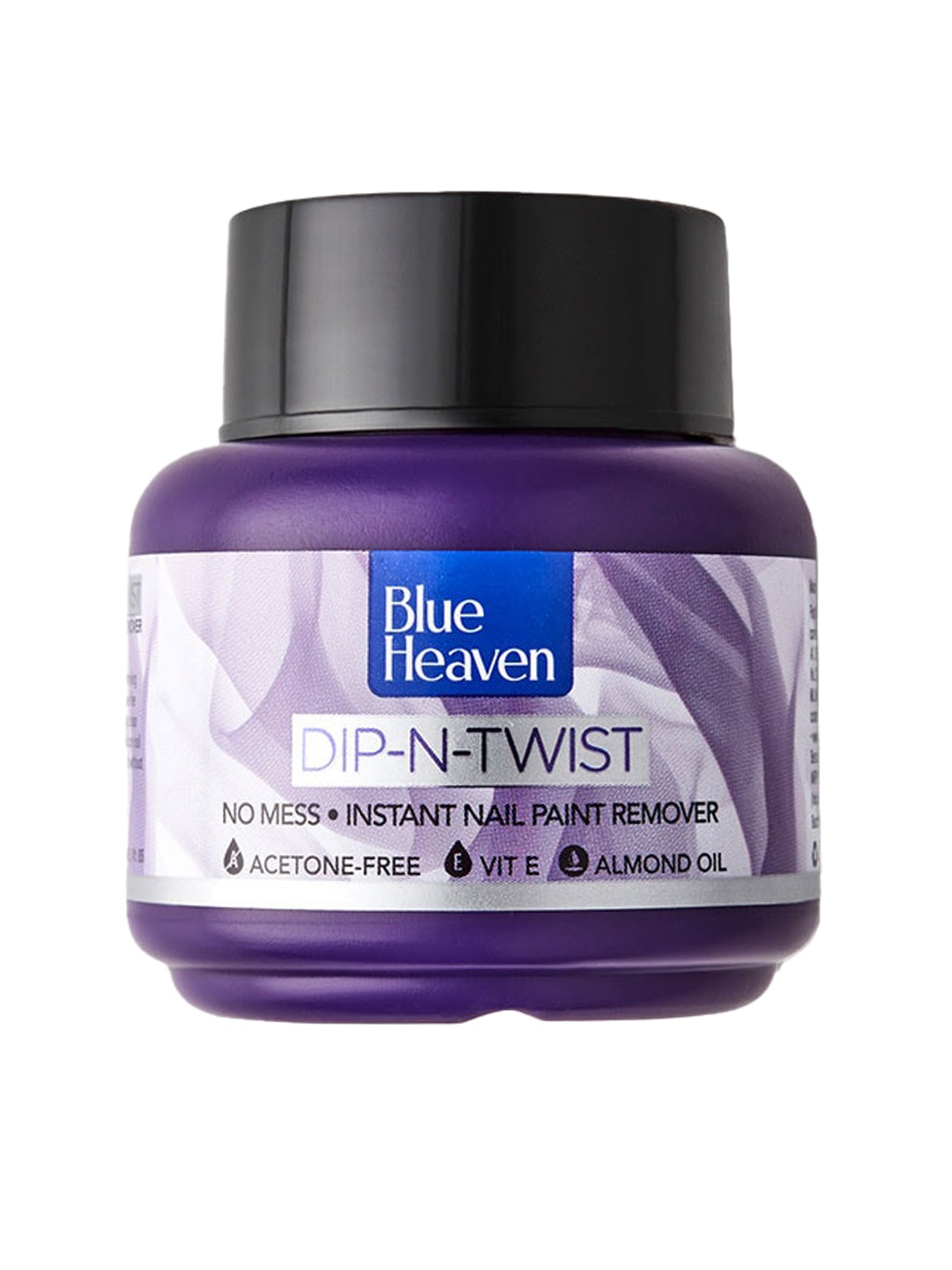 Blue Heaven Dip & Twist Nail Paint Remover - 40ml, Transparent
