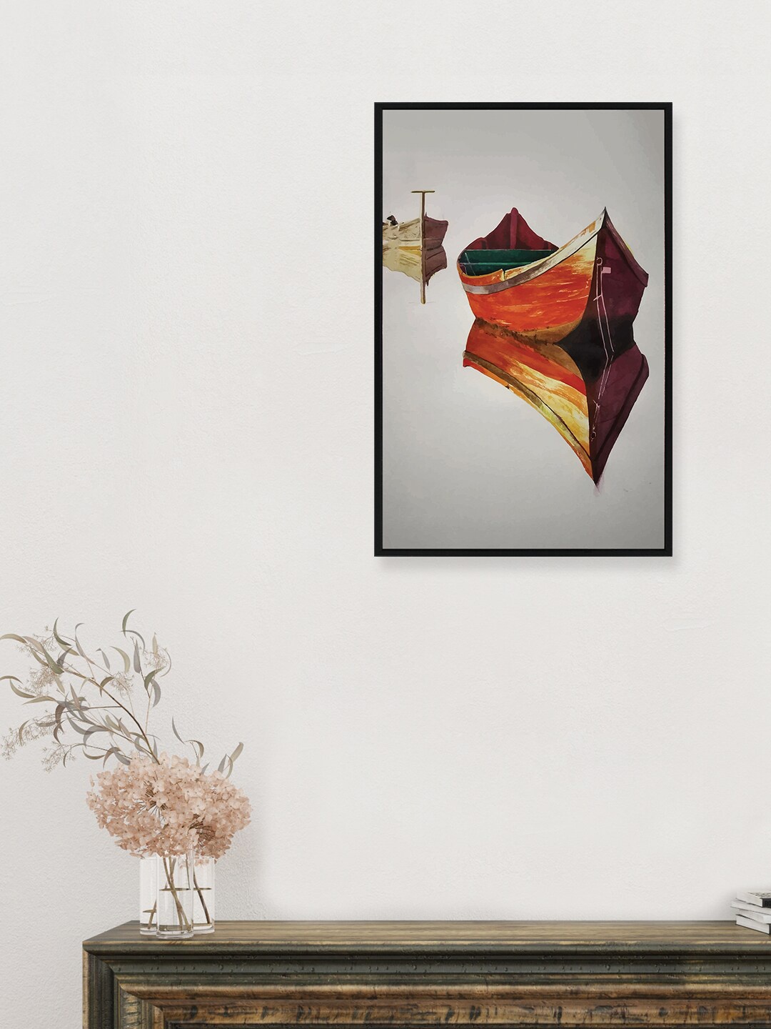 

nest ART Brown & Grey Abstract Framed Wall Art