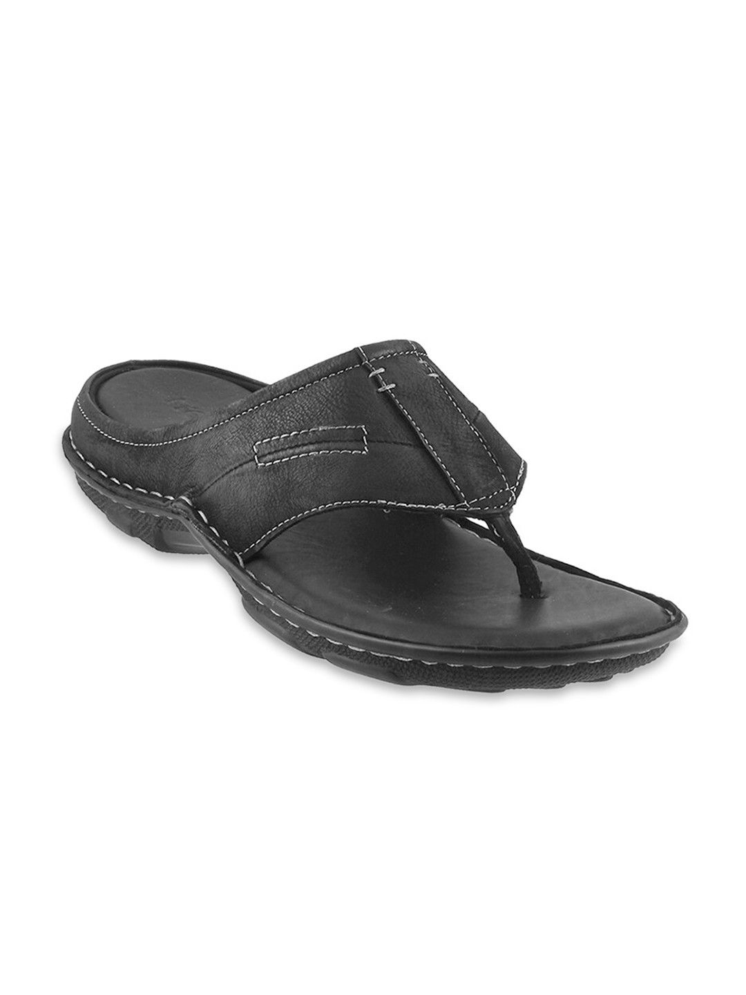

Mochi Men Black Comfort Sandals