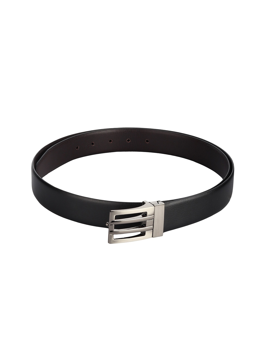 

Kastner Men Black Textured 2 Reversible Formal Belt