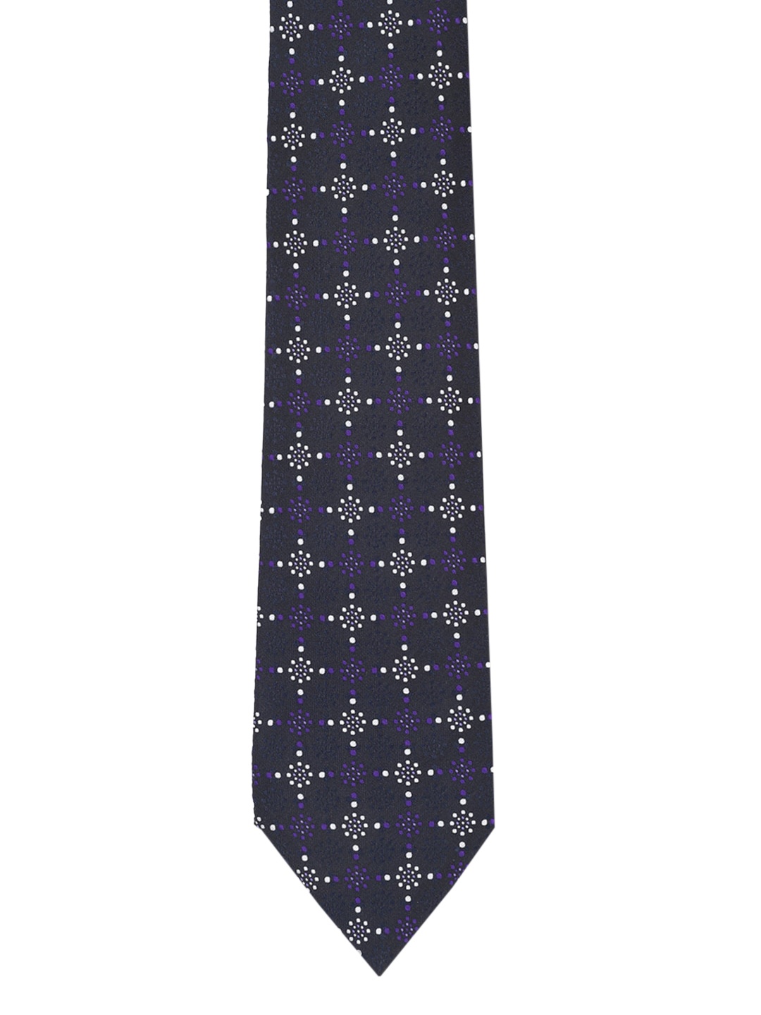 

Peter England Men Navy Blue Self-Design Accessory Gift Set