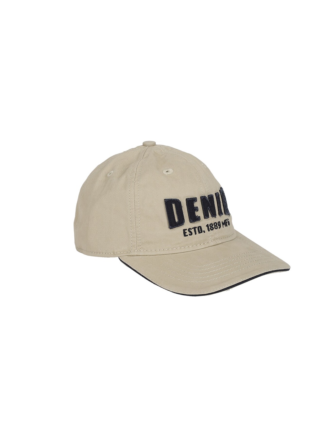 

Peter England Men Beige & Black Embroidered Baseball Cap