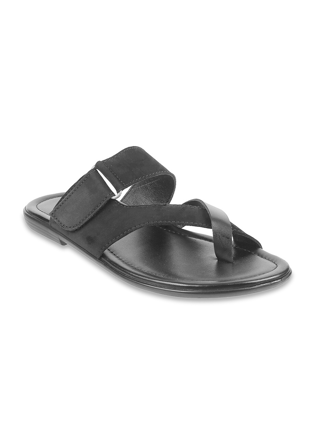 

Mochi Men Black Comfort Sandals