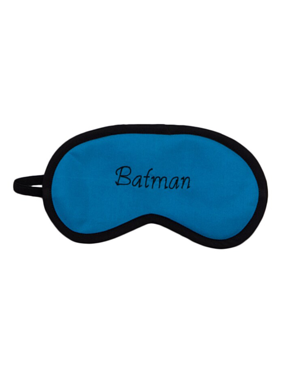

BandBox Blue Solid Cotton Batman Eye Mask