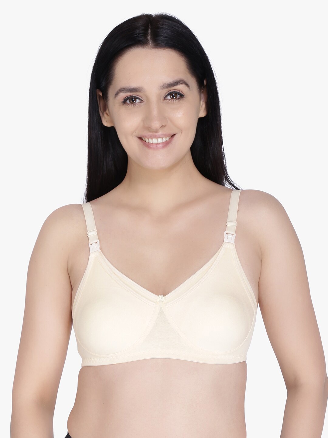 

Anoma Beige Maternity Bra Full Coverage ANM02-PK2