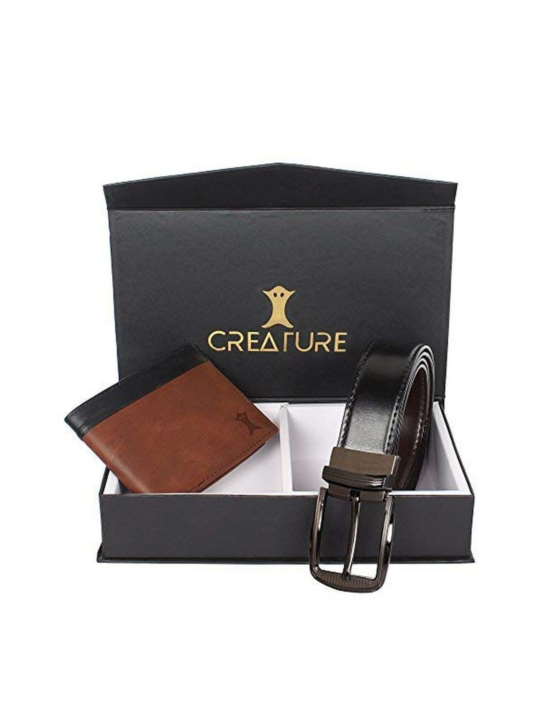 

Creature Men Black & Brown Accessory Gift Set