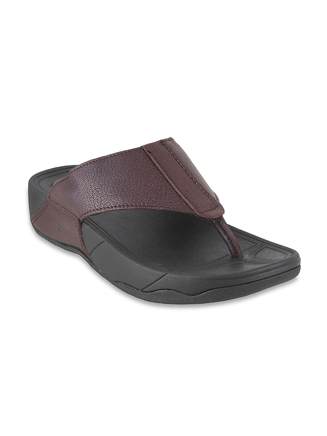 

Mochi Men Brown Leather Comfort Sandals