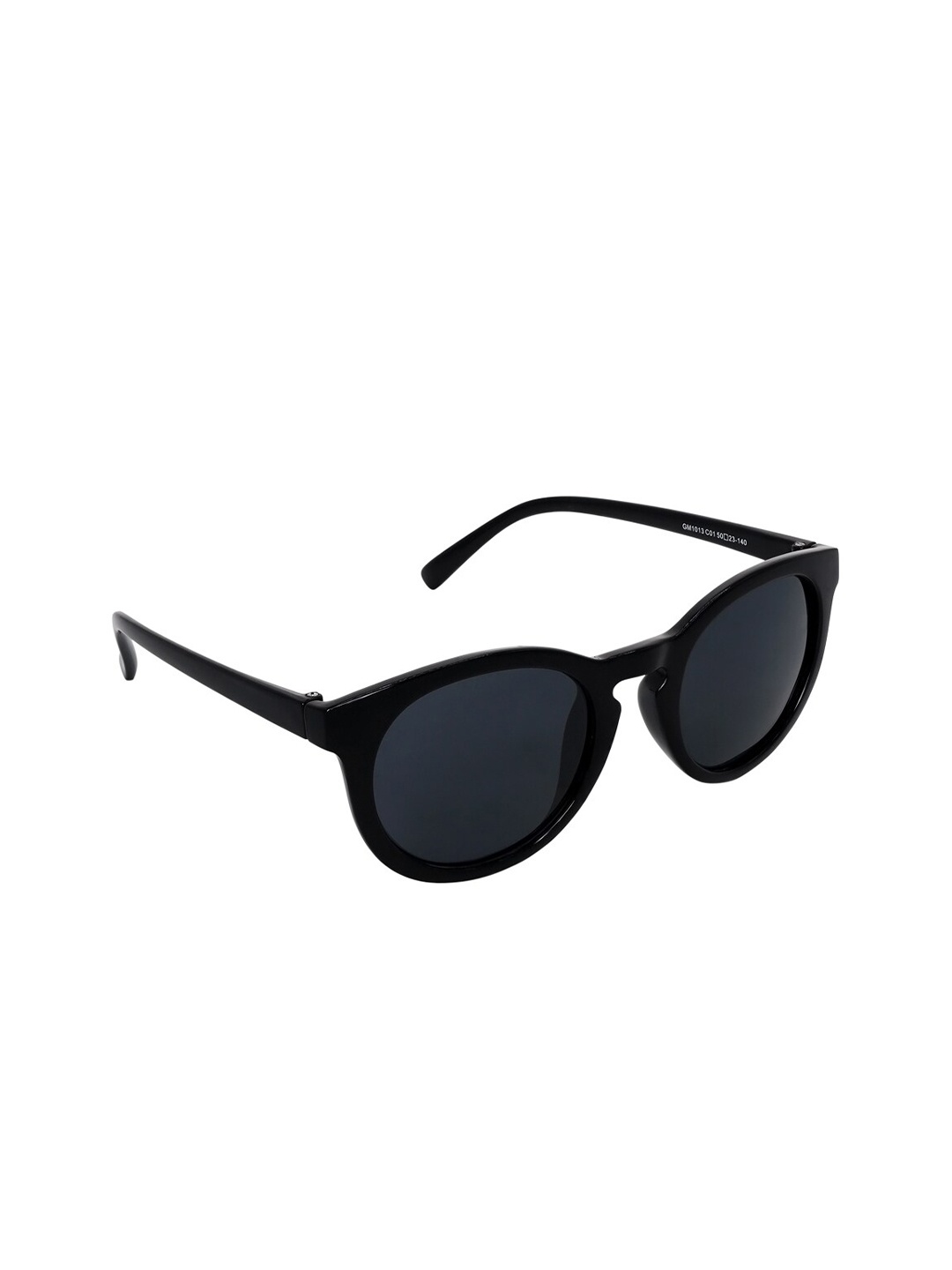 

GIO COLLECTION Women Grey Lens & Black UV Protected Round Sunglasses GM1013C01