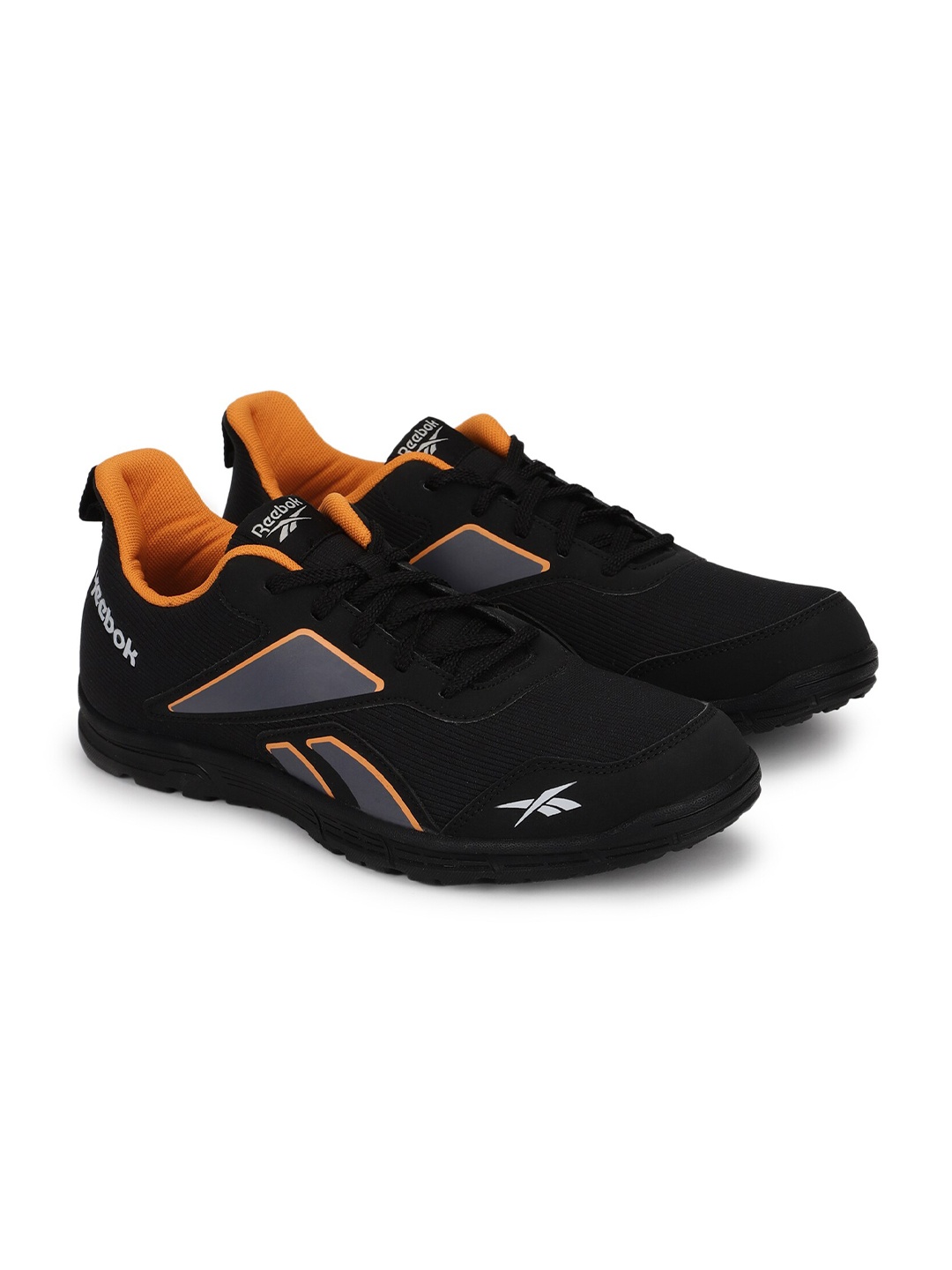 

Reebok Men Black Mesh Ridge Runner Non-Marking Shoes