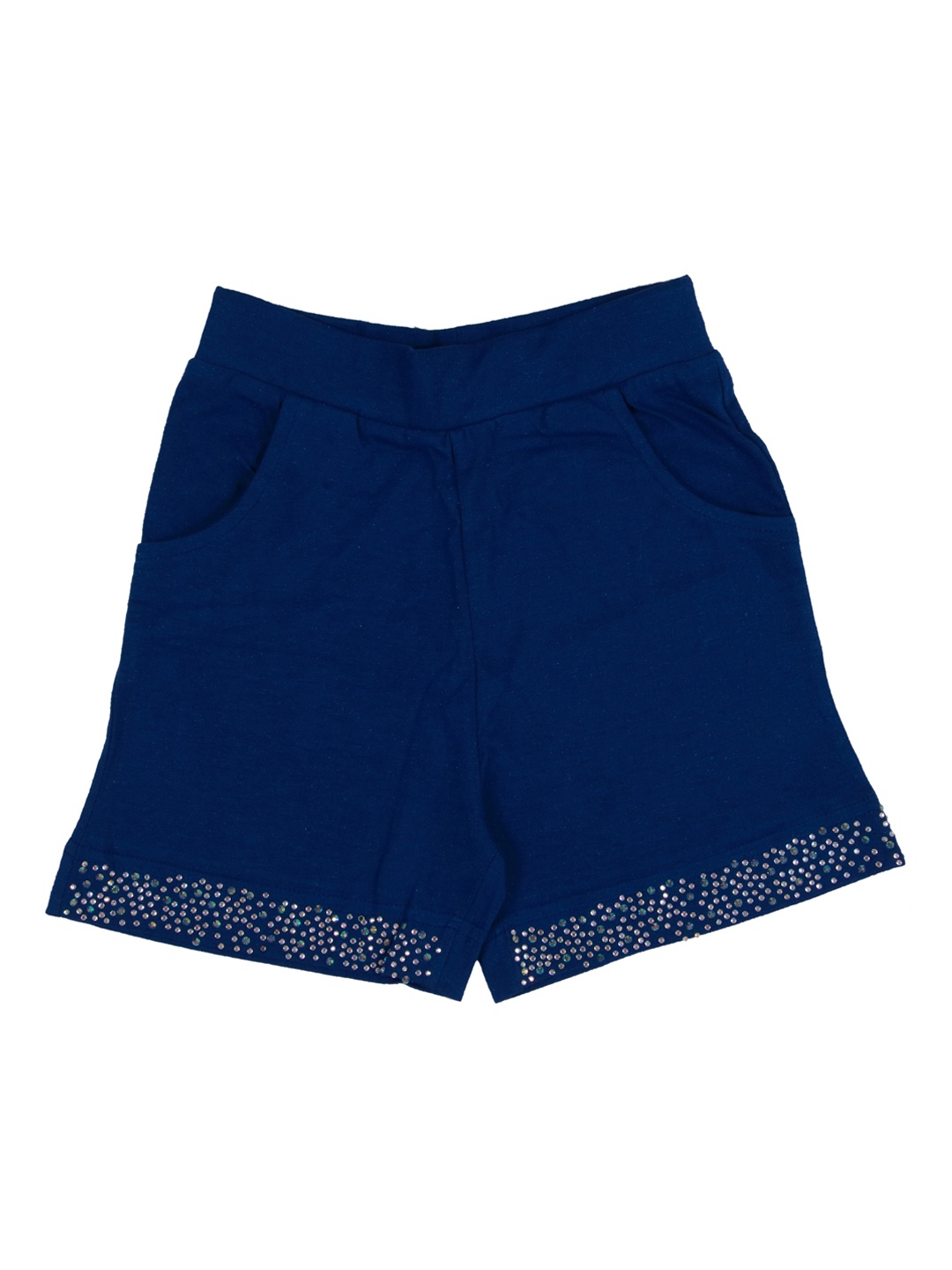 

Ziama Girls Blue Mid-Rise Regular Shorts