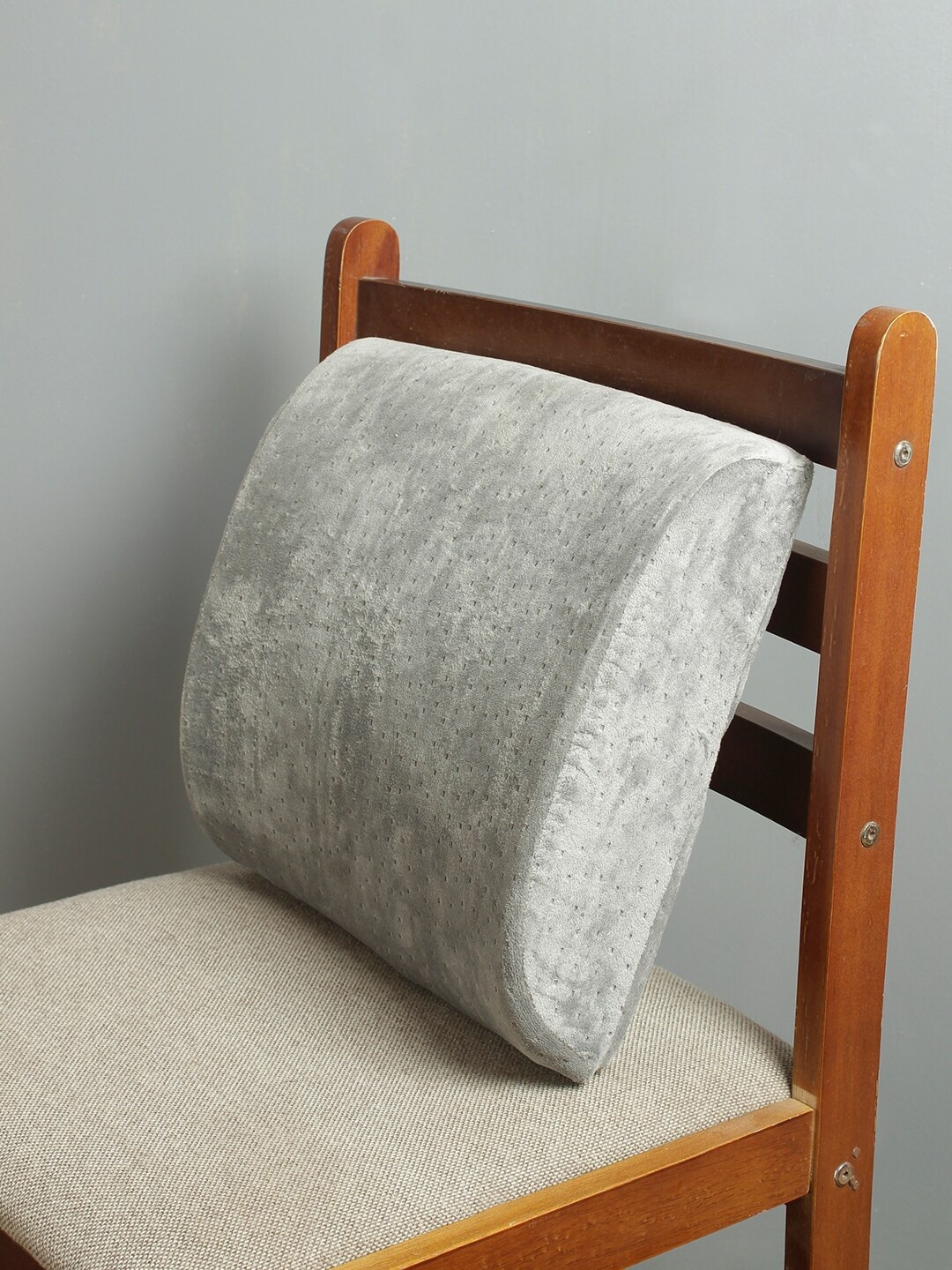 

HomeTown White & Grey Serenity Memory Foam Lumber Pillow