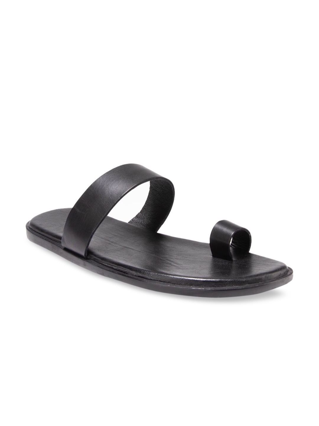 

dmodot Men Black Comfort Sandals